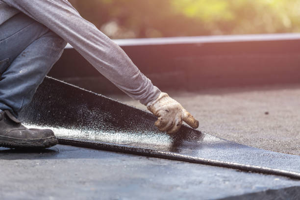 Professional Crawl Space Encapsulation technician working in Highlands, NJ